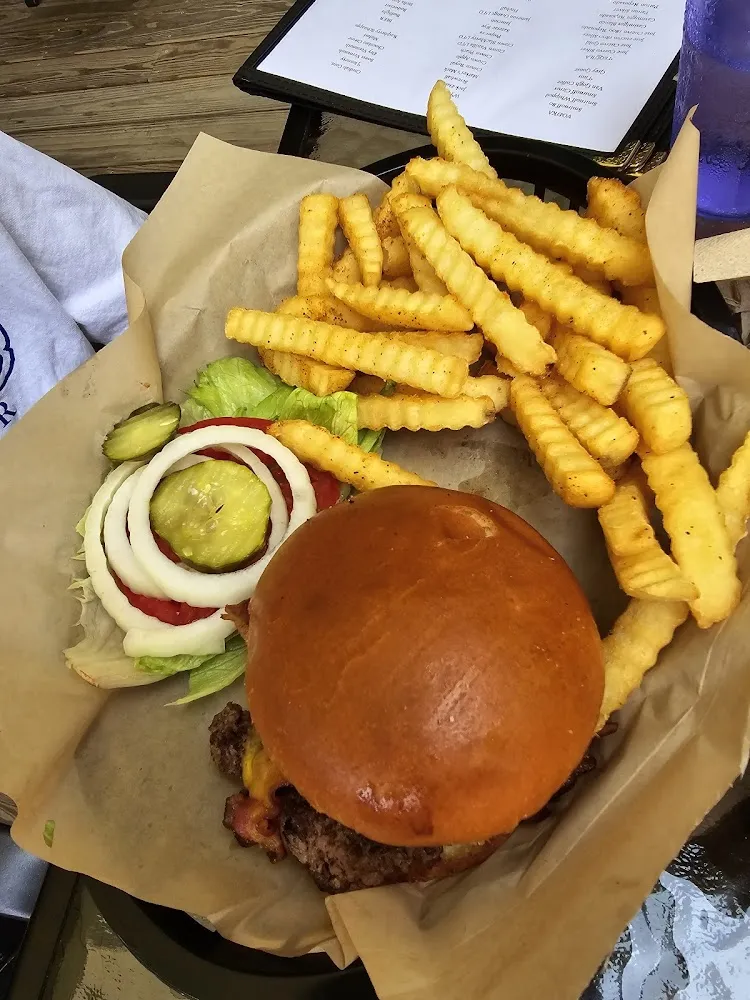 Cheeseburger and Fries